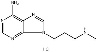 9-[3-(methylamino)propyl]-9H-purin-6-amine trihydrochloride Structure