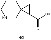 5-azaspiro[2.5]octane-1-carboxylic acid hydrochloride Structure
