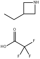 3-ethylazetidine, trifluoroacetic acid Structure