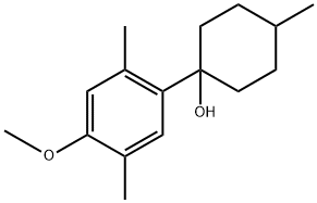 1-(4-methoxy-2,5-dimethylphenyl)-4-methylcyclohexanol Structure