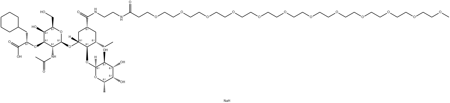 Uproleselan sodium) 구조식 이미지