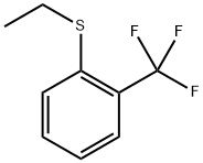 1-(Ethylthio)-2-(trifluoromethyl)benzene 구조식 이미지