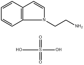 [2-(1H-Indol-1-yl)ethyl]amine sulfate Structure