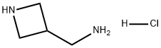 3-Azetidinemethanamine, hydrochloride (1:1) Structure