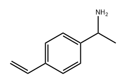 Benzenemethanamine, 4-ethenyl-α-methyl- Structure