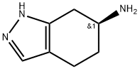 (S)-4,5,6,7-Tetrahydro-1H-indazol-6-amine Structure