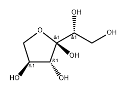 α-L-xylo-3-Hexulofuranose Structure