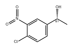 (R)-1-(4-Chloro-3-nitrophenyl)ethan-1-ol Structure