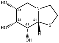 (6R,7R,8R,8aR)-Hexahydro-thiazolo[3,2-a]pyridine-6,7,8-triol Structure