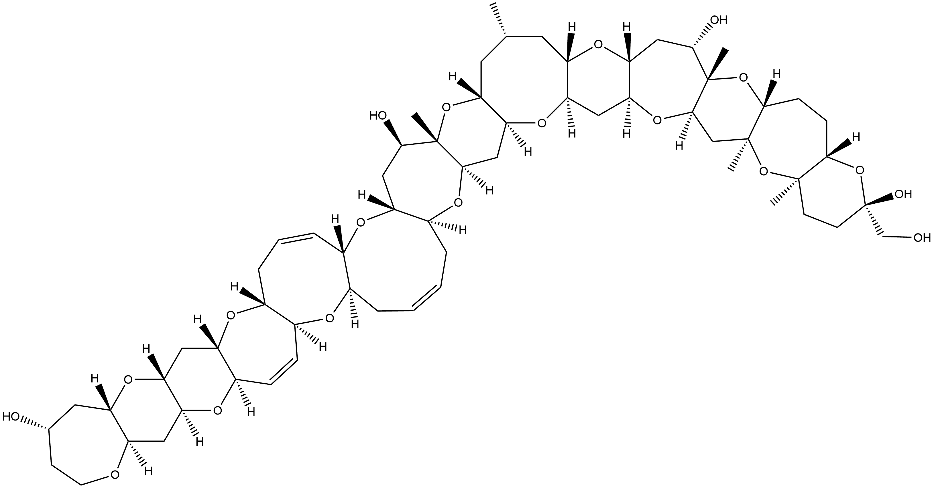 CARIBBEANCIGUATOXIN1 구조식 이미지