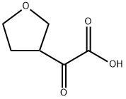 3-Furanacetic acid, tetrahydro-α-oxo- Structure
