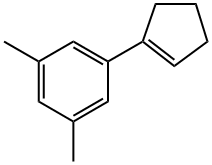 1-(cyclopent-1-en-1-yl)-3,5-dimethylbenzene Structure