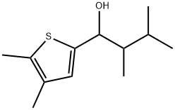 α-(1,2-Dimethylpropyl)-4,5-dimethyl-2-thiophenemethanol Structure