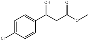 Benzenepropanoic acid, 4-chloro-β-hydroxy-, methyl ester Structure