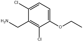 2,6-Dichloro-3-ethoxybenzenemethanamine Structure