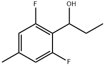 1-(2,6-difluoro-4-methylphenyl)propan-1-ol Structure