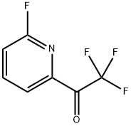 2,2,2-Trifluoro-1-(6-fluoropyridin-2-yl)ethanone Structure