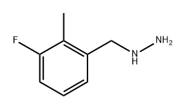 (3-fluoro-2-methylphenyl)methyl]hydrazine Structure