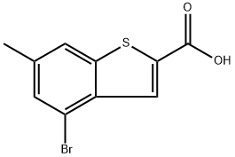 4-bromo-6-methylbenzo[b]thiophene-2-carboxylic acid Structure