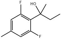 2-(2,6-difluoro-4-methylphenyl)butan-2-ol Structure