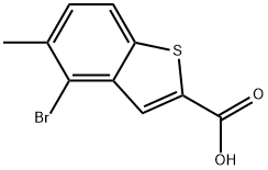 4-bromo-5-methylbenzo[b]thiophene-2-carboxylic acid Structure