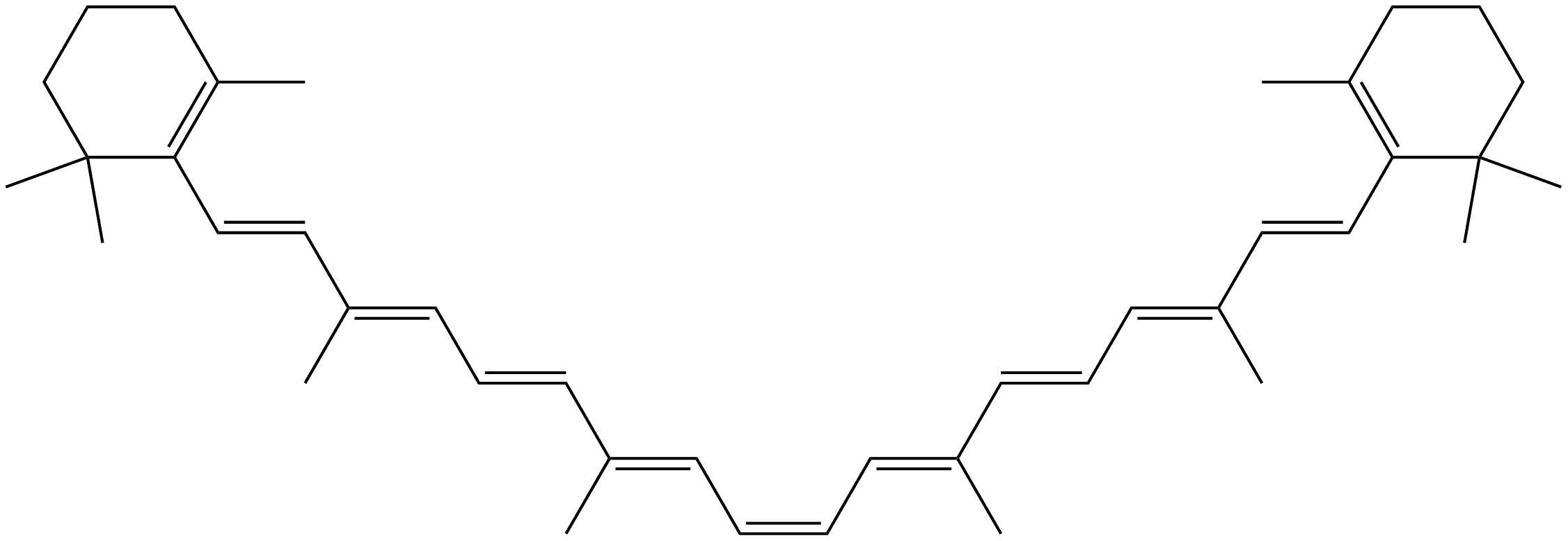 β,β-Carotene, 15-cis- 구조식 이미지