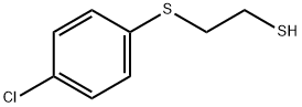 2-[(4-Chlorophenyl)thio]ethanethiol Structure