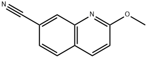 2-methoxyquinoline-7-carbonitrile Structure