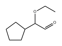 2-cyclopentyl-2-ethoxyacetaldehyde Structure