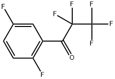 1-(2,5-Difluorophenyl)-2,2,3,3,3-pentafluoro-1-propanone Structure