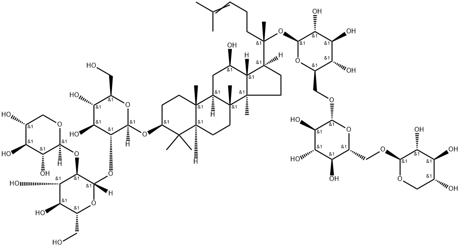 Notoginsenoside D Structure