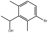 3-Bromo-α,2,6-trimethylbenzenemethanol Structure