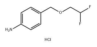 4-[(2,2-difluoroethoxy)methyl]aniline Structure