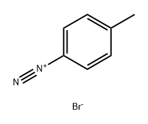 Benzenediazonium, 4-methyl-, bromide (1:1) Structure