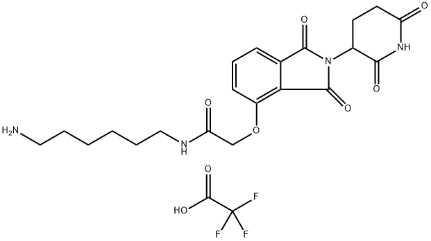 E3 Ligase Ligand-Linker Conjugates 25 Trifluoroacetate Structure