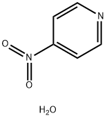 4-nitropyridine hydrate Structure