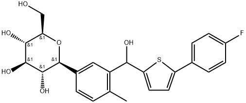 Canagliflozin Impurity 18 Structure