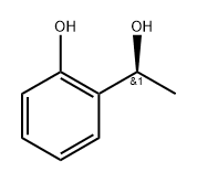 Benzenemethanol, 2-hydroxy-α-methyl-, (αS)- Structure