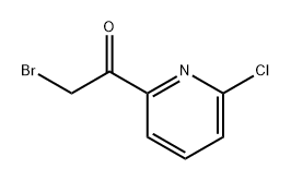 2-bromo-1-(6-chloropyridin-2-yl)ethan-1-one Structure