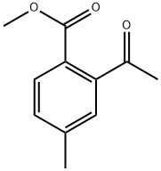 methyl 2-acetyl-4-methylbenzoate Structure