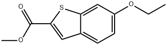 Benzo[b]thiophene-2-carboxylic acid, 6-ethoxy-, methyl ester Structure