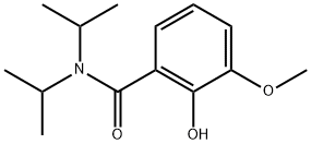 2-Hydroxy-3-methoxy-N,N-bis(1-methylethyl)benzamide Structure