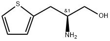 2-Thiophenepropanol, β-amino-, (βS)- Structure