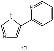 2-(1H-imidazol-4-yl)pyridine HCl Structure