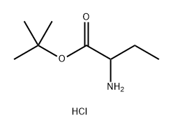 Tert-butyl 2-aminobutanoate hydrochloride Structure