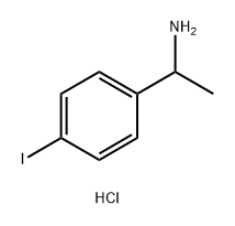 1-(4-iodophenyl)ethan-1-amine hydrochloride Structure