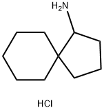 Spiro[4.5]decan-1-amine hydrochloride Structure