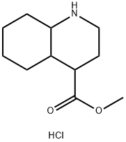 methyl decahydroquinoline-4-carboxylate hydrochloride, Mixture of diastereomers Structure