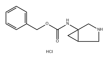 Benzyl3-Azabicyclo[3.1.0]Hexan-1-Ylcarbamate Hydrochloride(WX110100S1) Structure