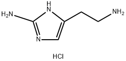 5-(2-Aminoethyl)-1H-imidazol-2-amine hydrochloride Structure